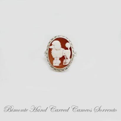 ''Puddle'' Cameo Ring