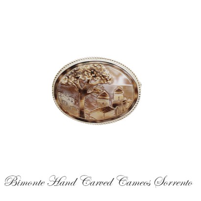 "Amalfi Coast"Cameo Brooch And Pendant
