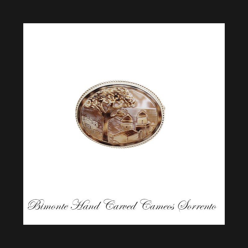 "Amalfi Coast"Cameo Brooch And Pendant