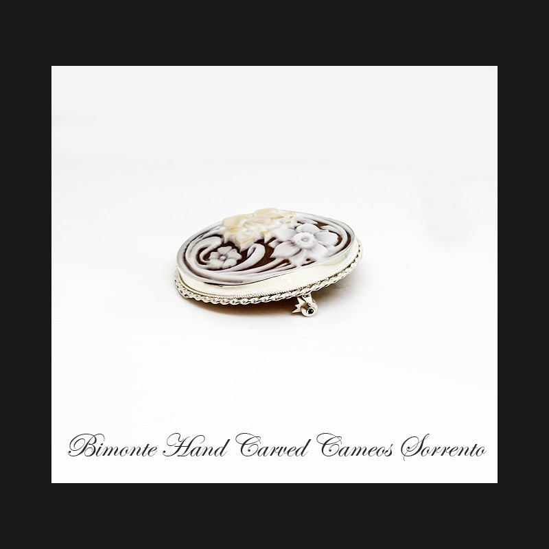 "Bei Fiori" Cameo Brooch And Pendant