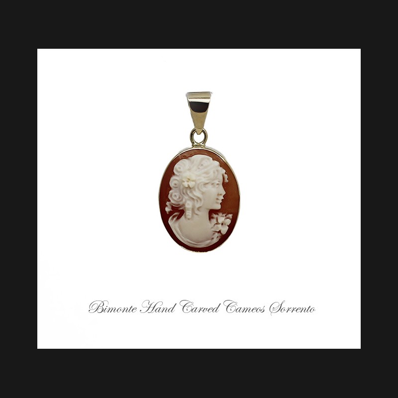 "Bella" Cameo Pendant