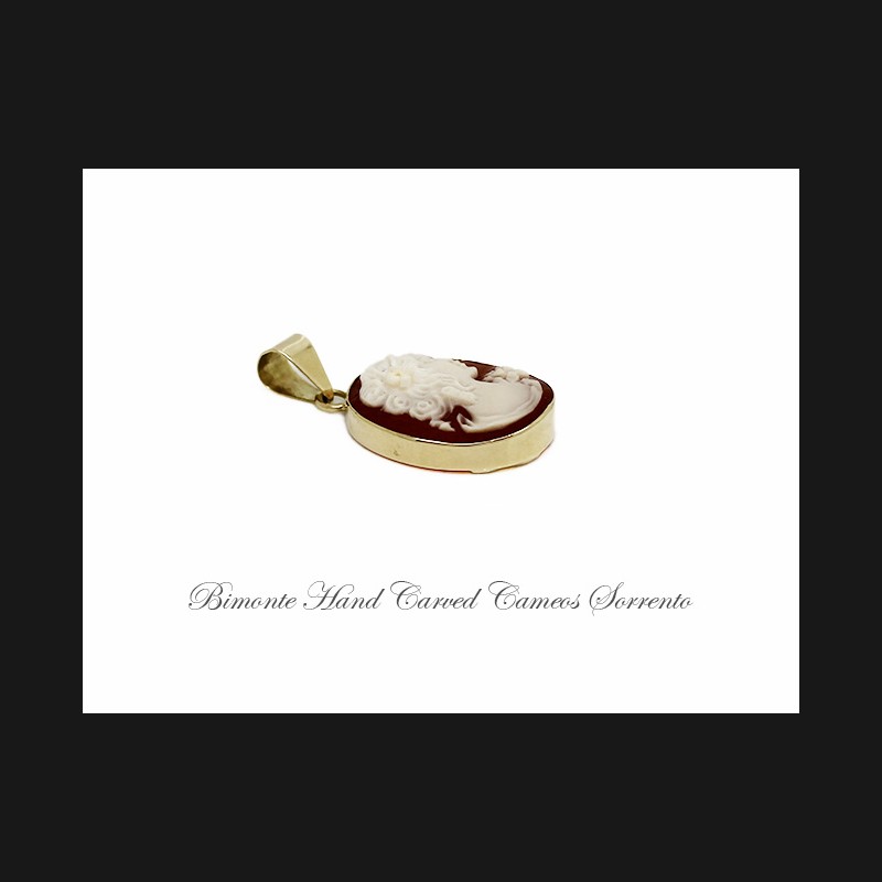 "Bella" Cameo Pendant