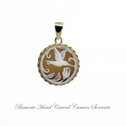 "The Hummingbird" Cameo pendant