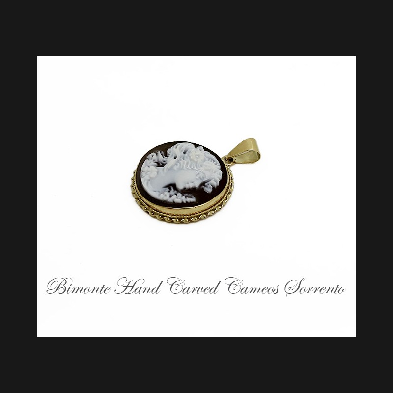 "Bella" Cameo Pendant