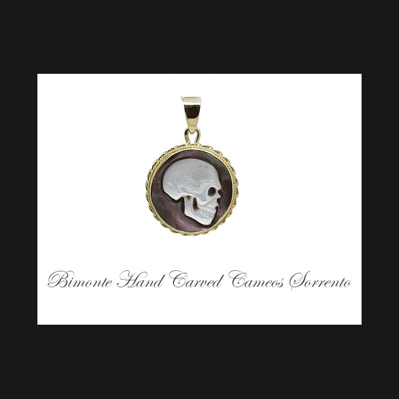 "Memento Mori" Cameo Pendant