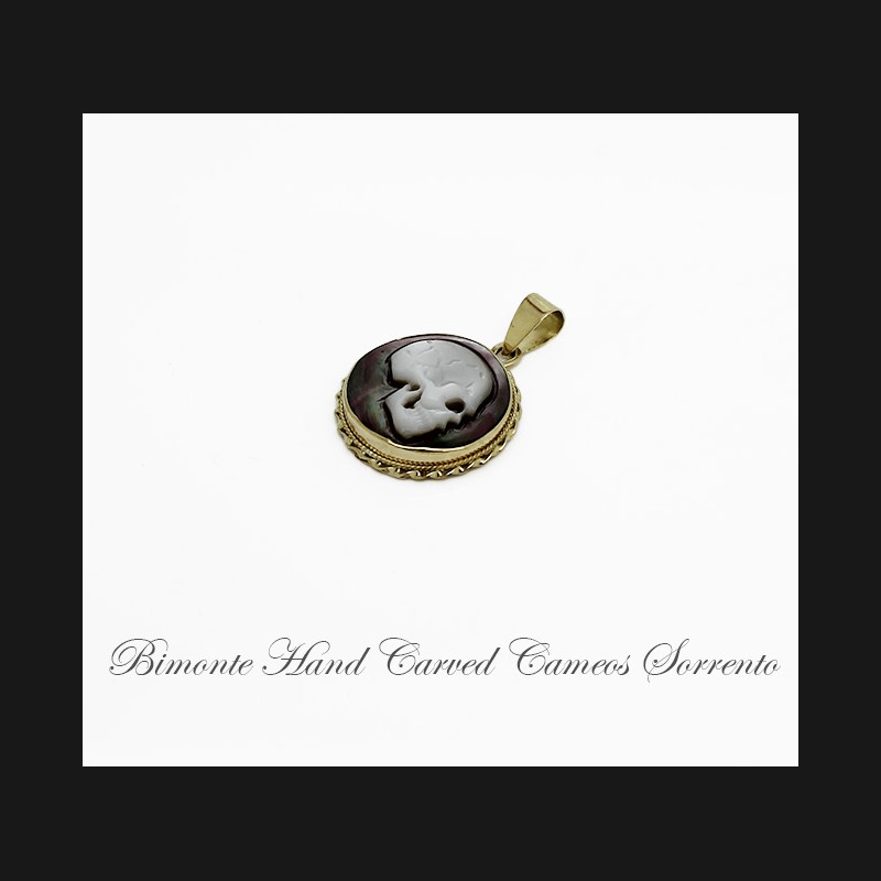 "Memento Mori" Cameo Pendant