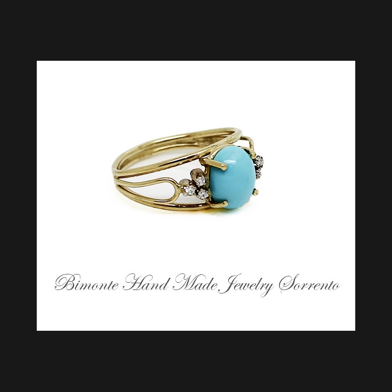 "Sissi" Turquoise Ring