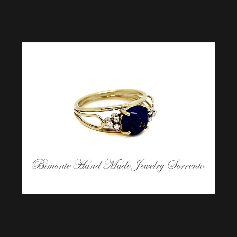 "Sissi" Lapis Lazuli Stone Ring