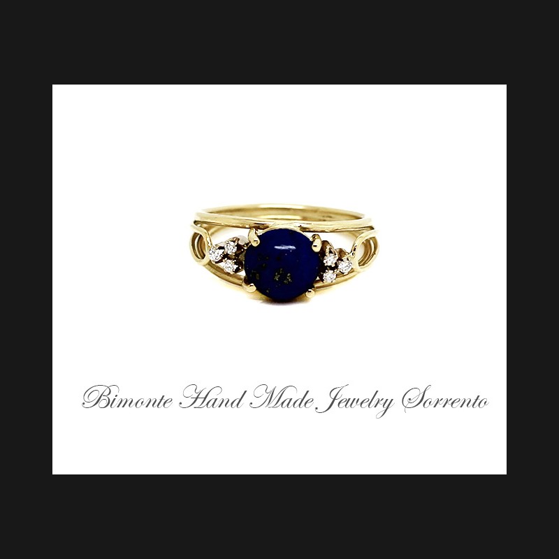 "Sissi" Lapis Lazuli Stone Ring