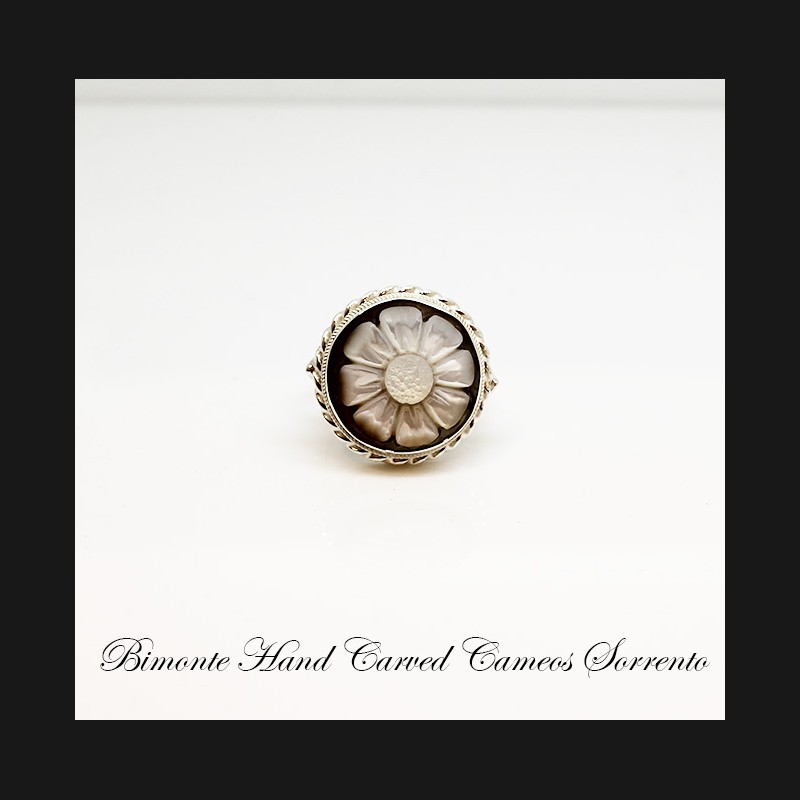 "Flower of Joy" Cameo Ring