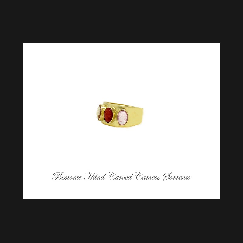 ''Three Graces'' Cameo Ring