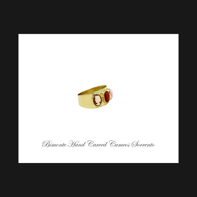 ''Three Graces'' Cameo Ring