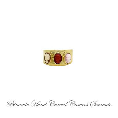 ''Three Graces'' Cameo Ring