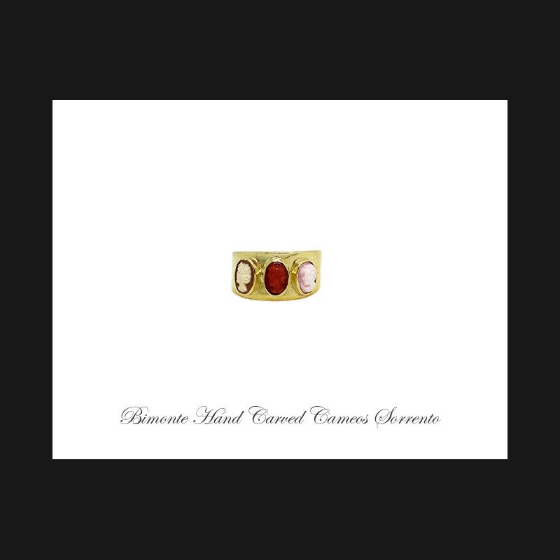 ''Three Graces'' Cameo Ring