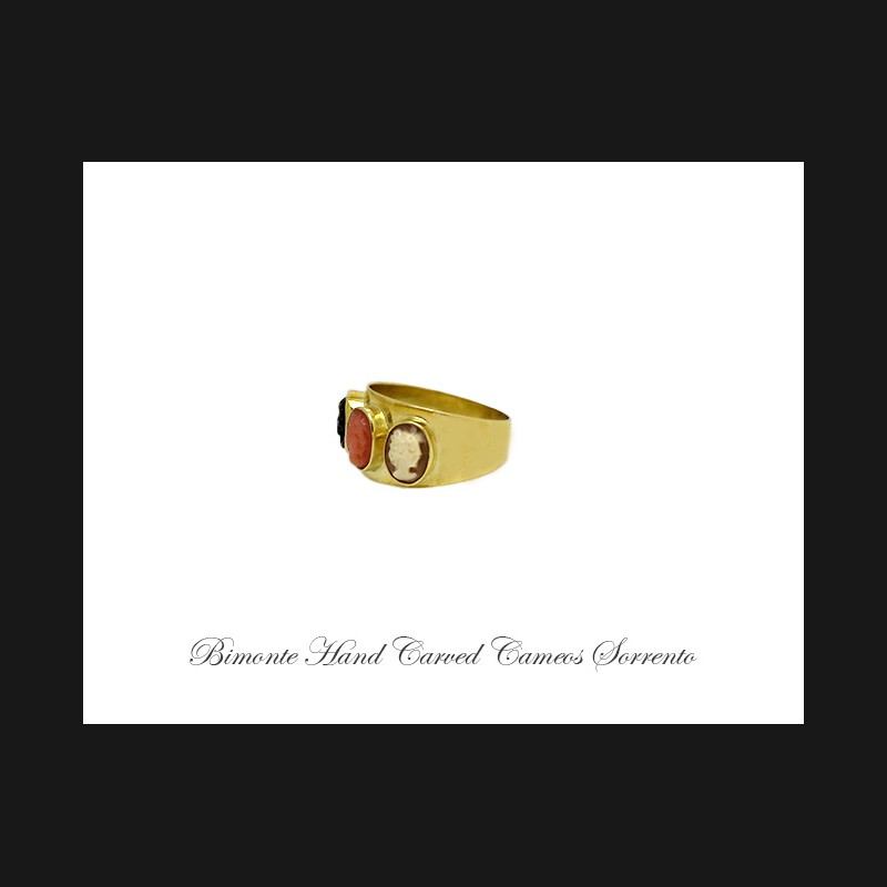 ''Three Graces'' Cameo Ring