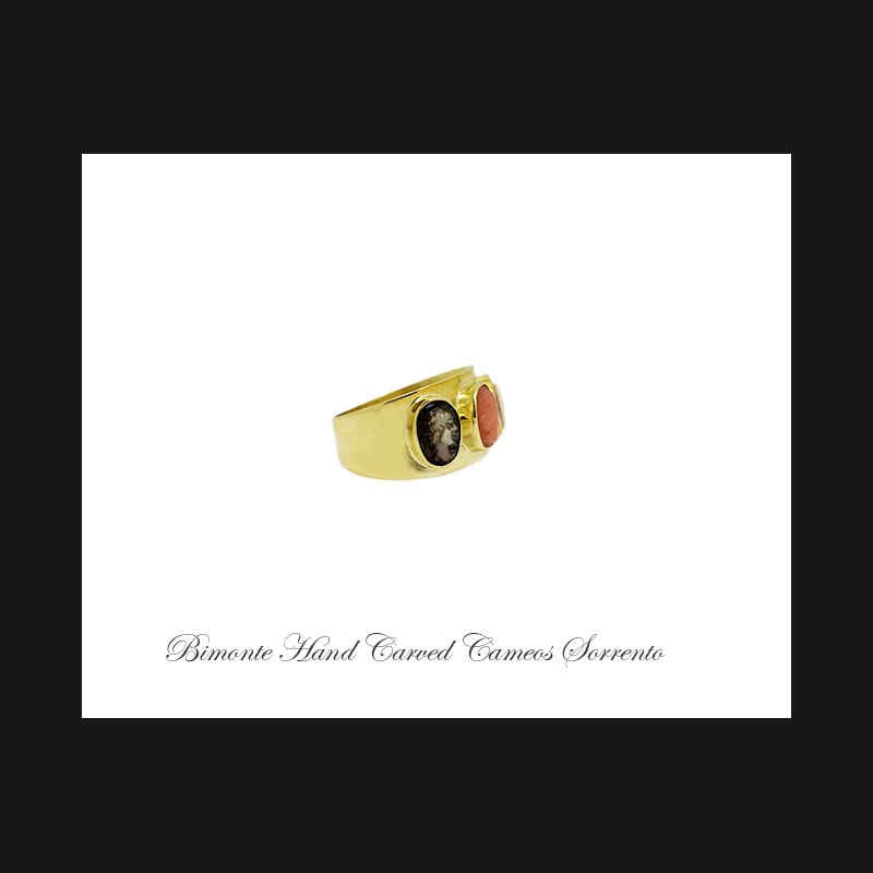 ''Three Graces'' Cameo Ring