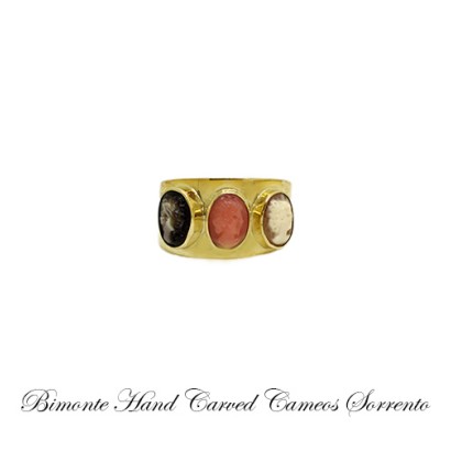 ''Three Graces'' Cameo Ring