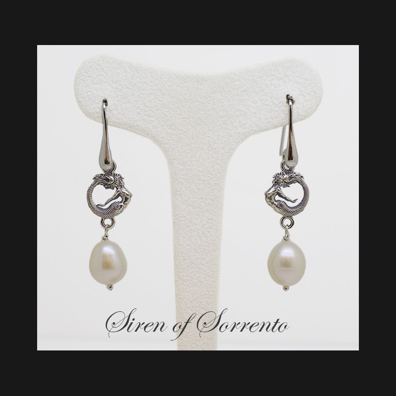 "Pearl Siren" Earrings