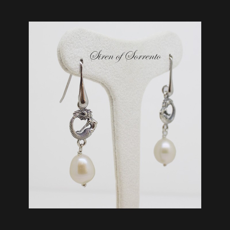 "Pearl Siren" Earrings