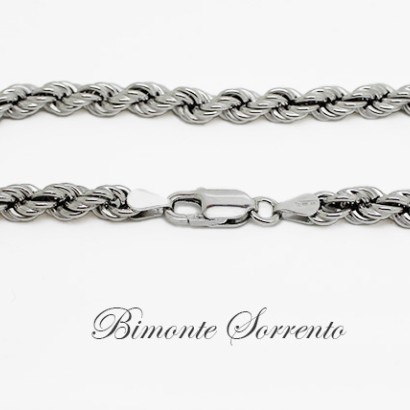 "Rope" Sterling Silver Bracelet