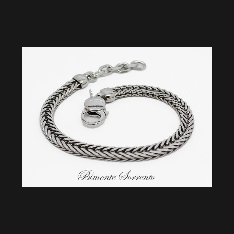 "Codapiatta" Sterling Silver Bracelet