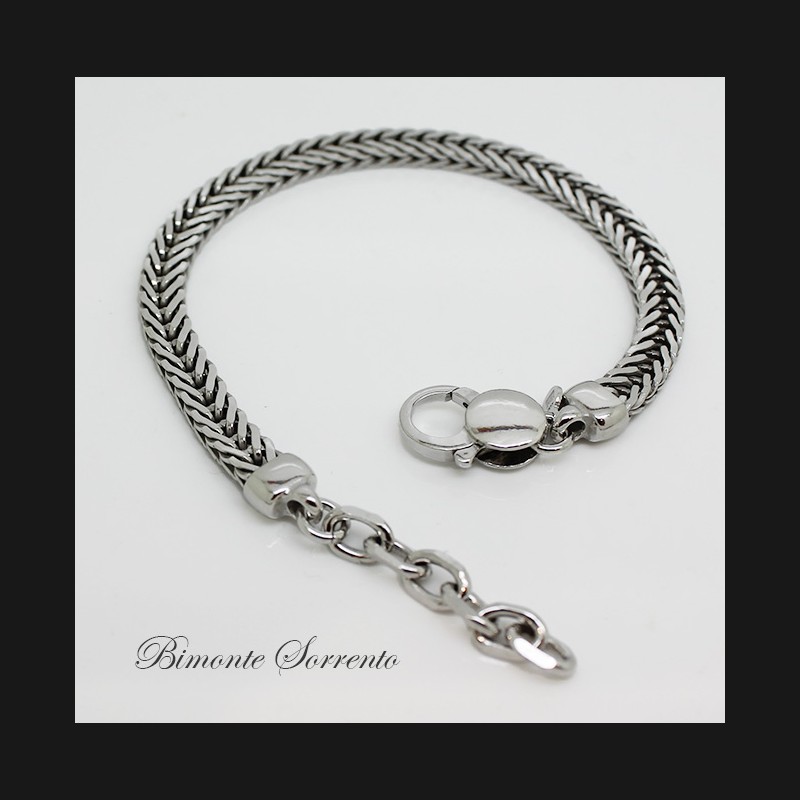 "Codapiatta" Sterling Silver Bracelet