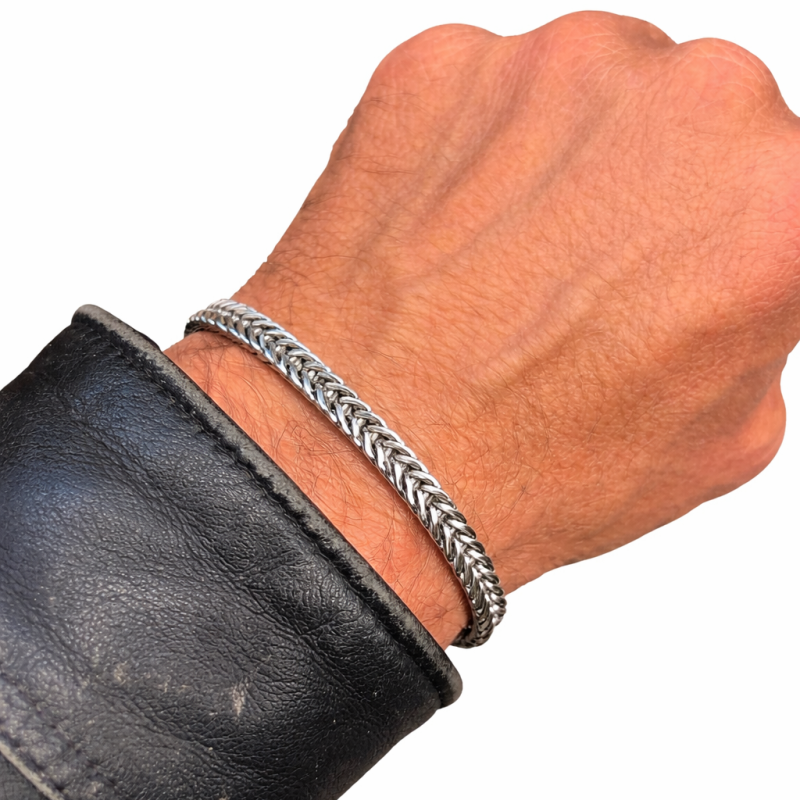 "Codapiatta" Sterling Silver Bracelet