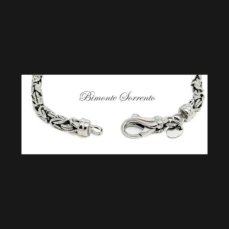 "Bisanzio" Sterling Silver Bracelet