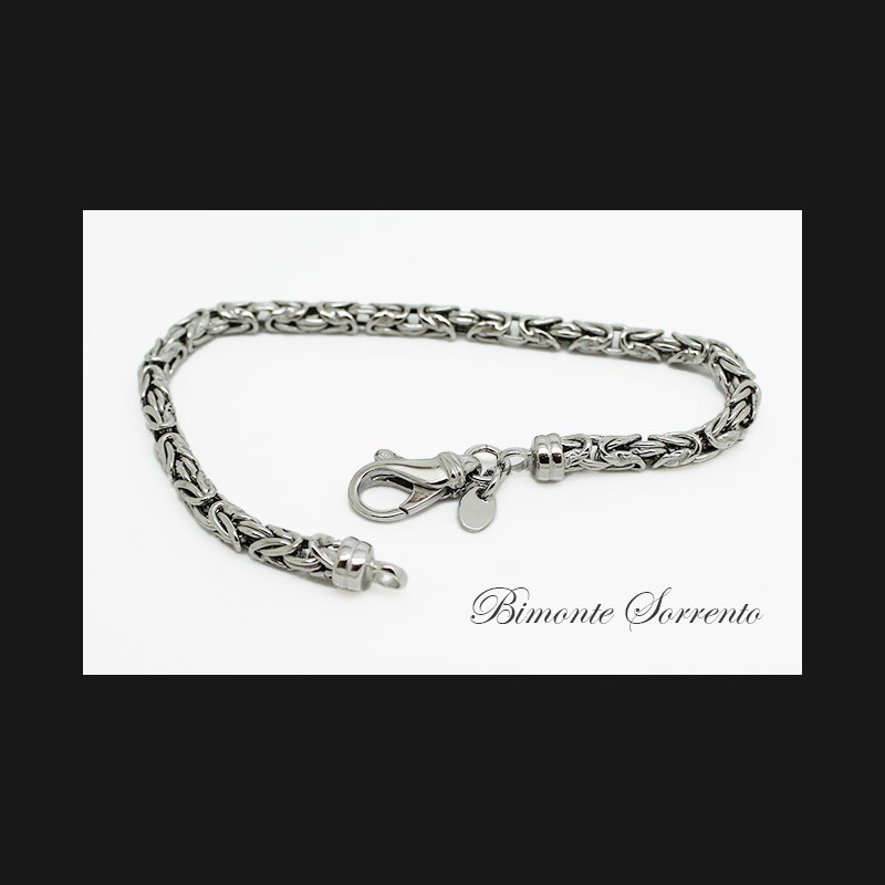 "Bisanzio" Sterling Silver Bracelet