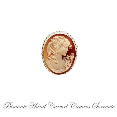 "Bella" Cameo Brooch And Pendant