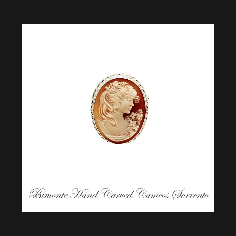 "Bella" Cameo Brooch And Pendant