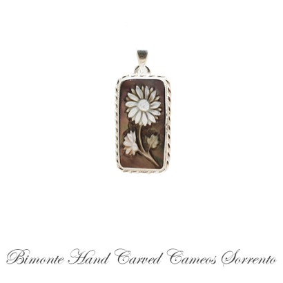 "Daisy"Cameo Pendant