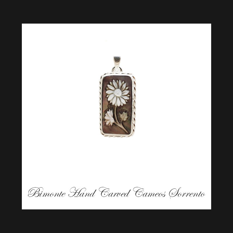 "Daisy"Cameo Pendant
