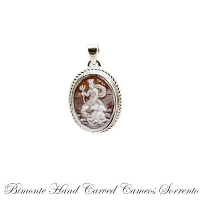 "Neptune"Cameo Pendant