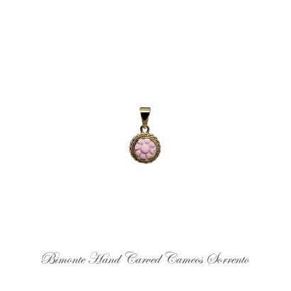 ''Flower of Joy'' Cameo Pendant