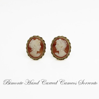 "Tradizione" Cameo Earrings