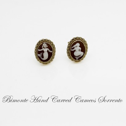"Sirens" Micro Cameo Earrings