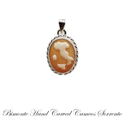 "Italia"Cameo Pendant