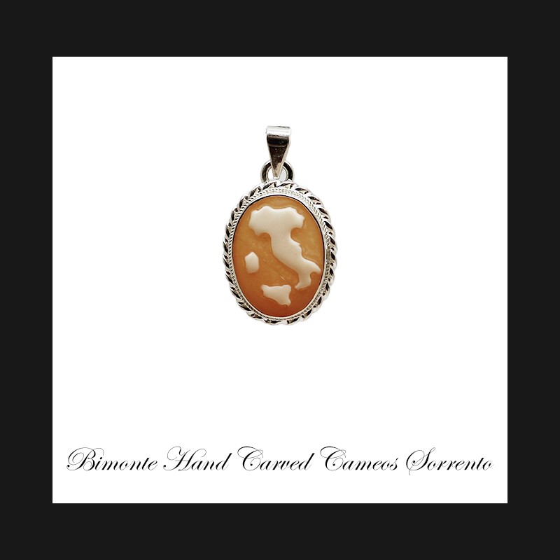 "Italia"Cameo Pendant