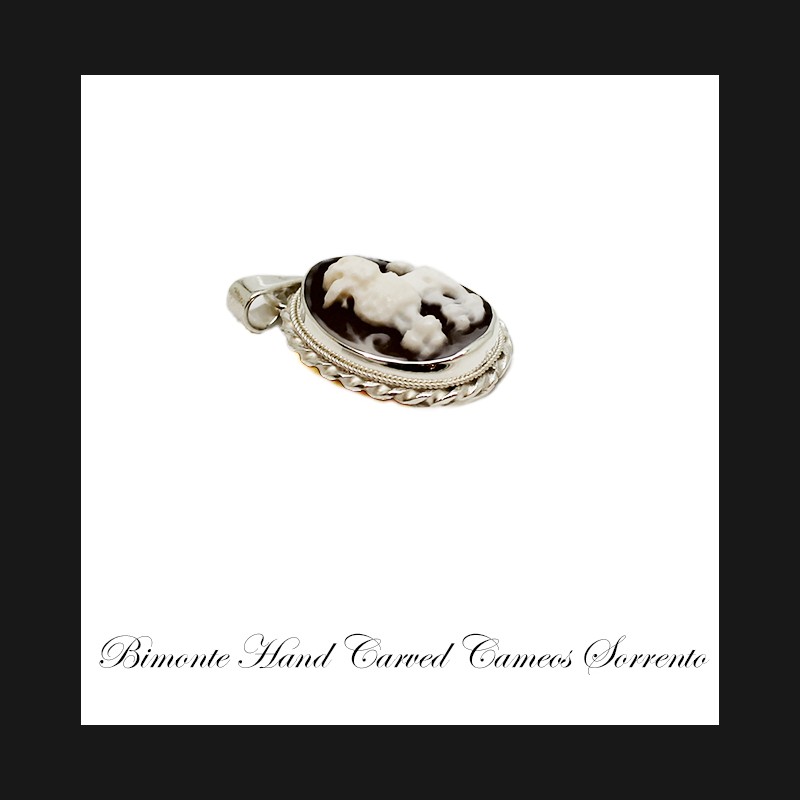 "Puddle"Cameo Pendant