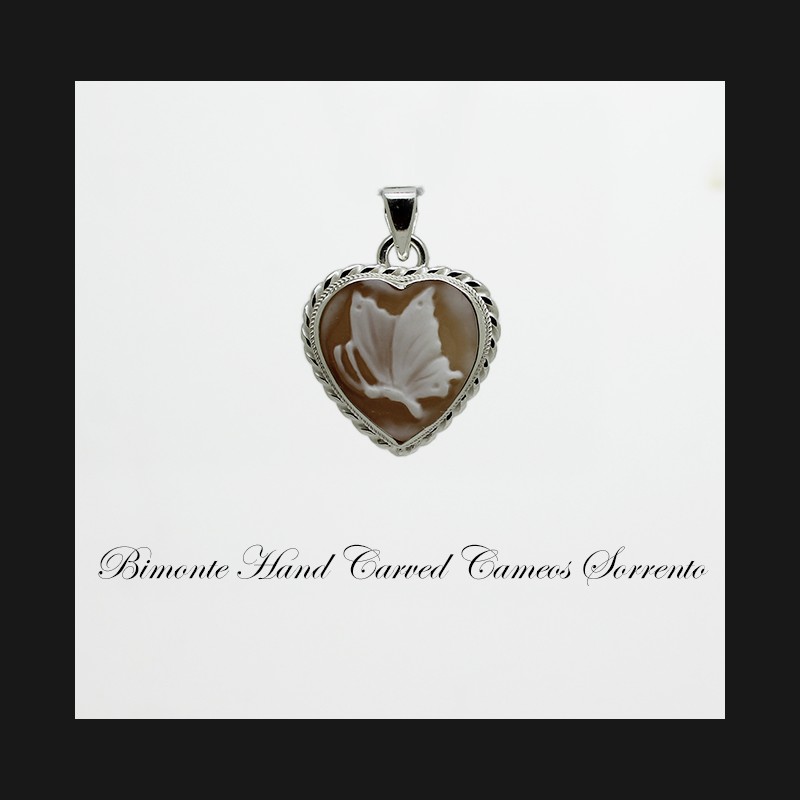 "My Butterfly" Cameo Pendant