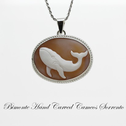 "Moby" Cameo Necklace
