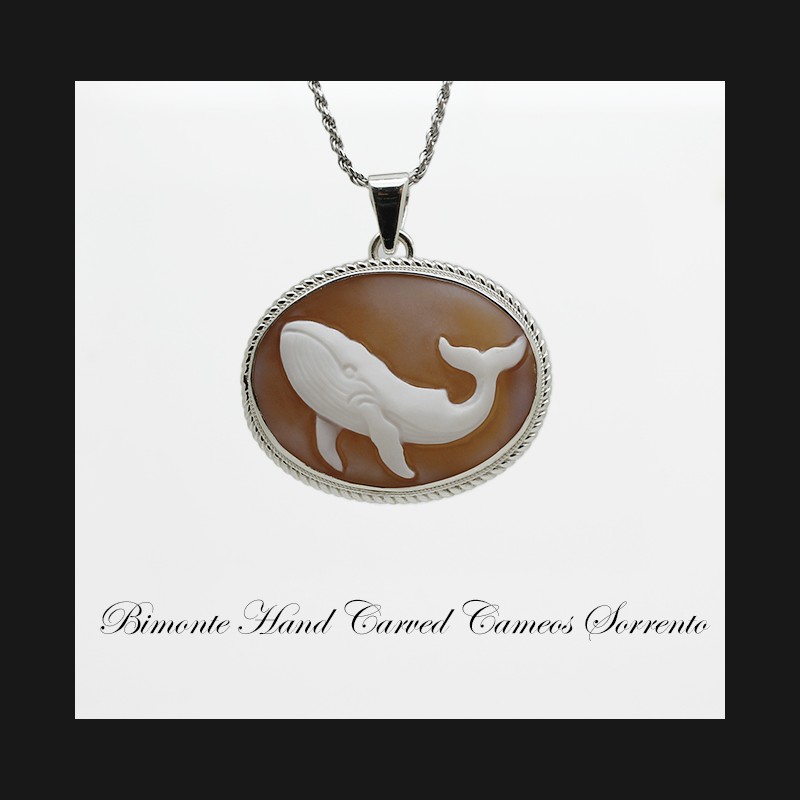 "Moby" Cameo Necklace