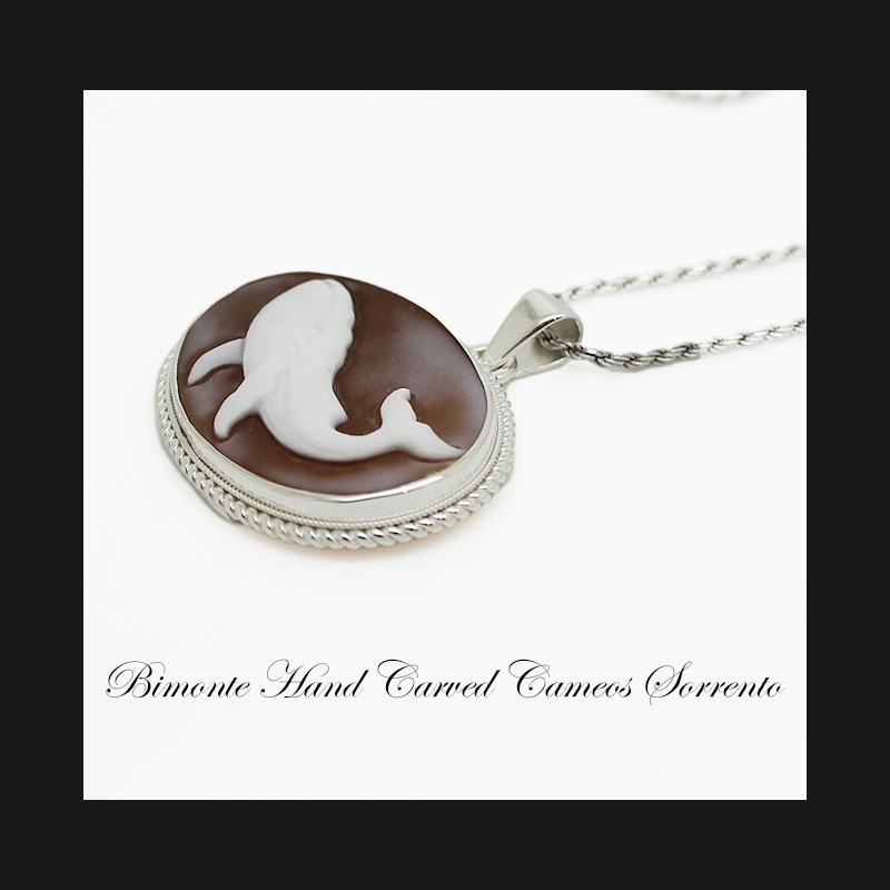 "Moby" Cameo Necklace
