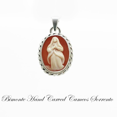 "Virgin Mary"Cameo Pendant