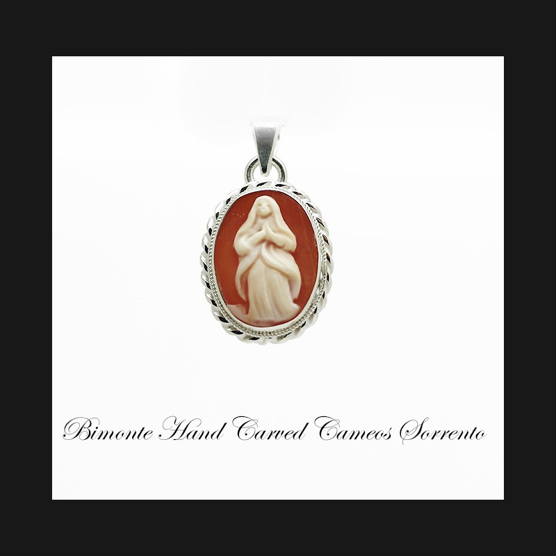 "Virgin Mary"Cameo Pendant