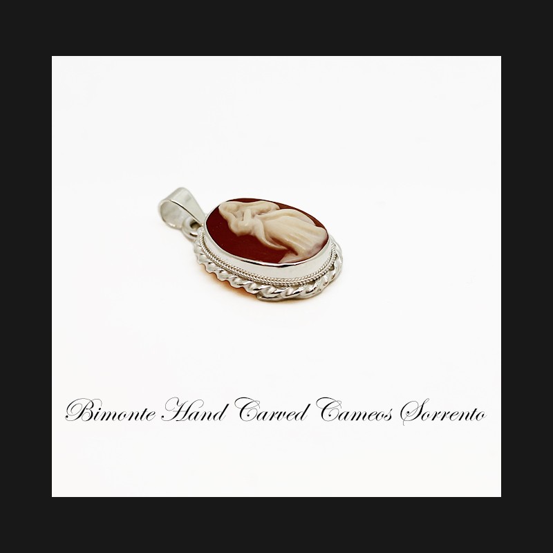 "Virgin Mary"Cameo Pendant