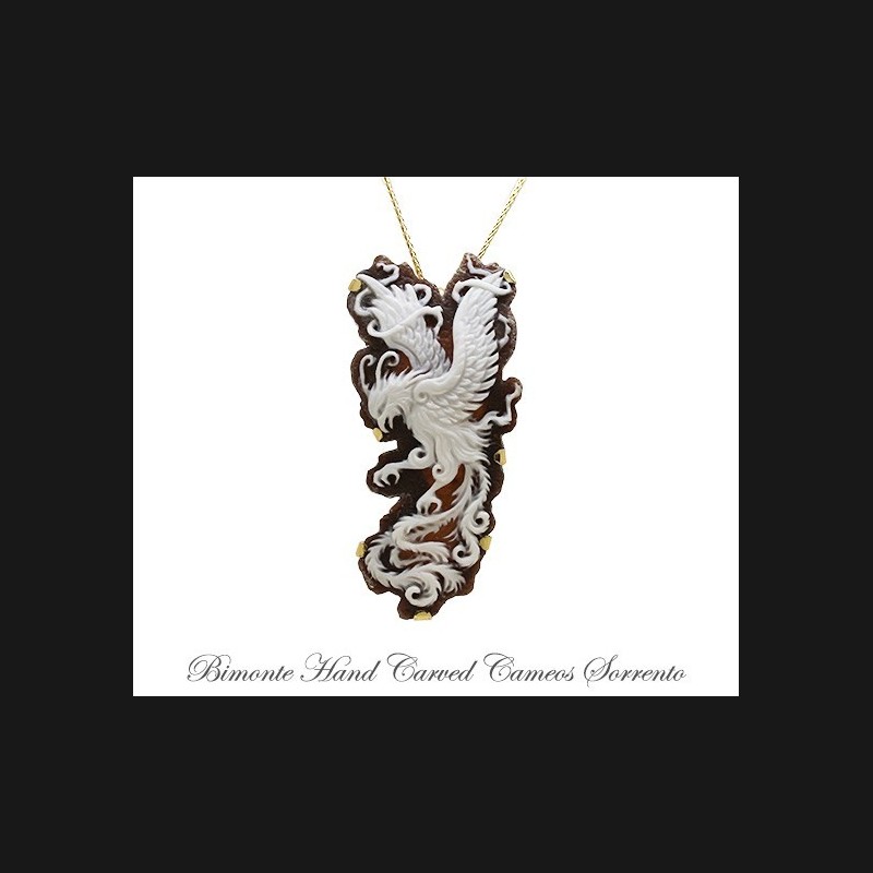 ''Phoenix'' Cameo Necklace