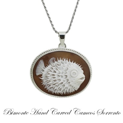 "PescePalla" Cameo Necklace