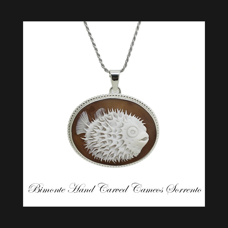 "PescePalla" Cameo Necklace